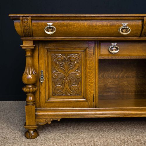 VICTORIAN OAK DRESSER BY JAMES PHILLIP AND SONS - ADDITIONAL PHOTO 10