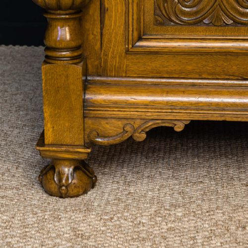 VICTORIAN OAK DRESSER BY JAMES PHILLIP AND SONS - ADDITIONAL PHOTO 11