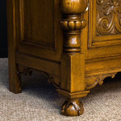 VICTORIAN OAK DRESSER BY JAMES PHILLIP AND SONS - ADDITIONAL PHOTO 13