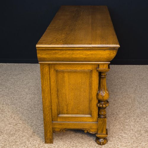 VICTORIAN OAK DRESSER BY JAMES PHILLIP AND SONS - ADDITIONAL PHOTO 18