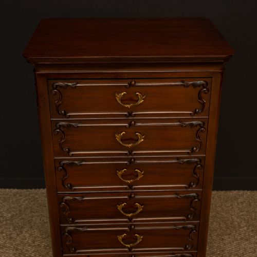 EDWARDIAN MAHOGANY MUSIC CABINET BY MACK HAMILTON - ADDITIONAL PHOTO 3