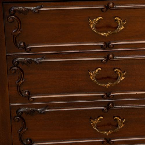 EDWARDIAN MAHOGANY MUSIC CABINET BY MACK HAMILTON - ADDITIONAL PHOTO 4