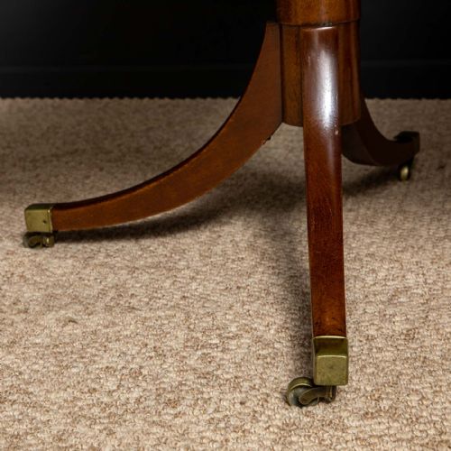 REGENCY REVIVAL MAHOGANY DINING TABLE - ADDITIONAL PHOTO 8