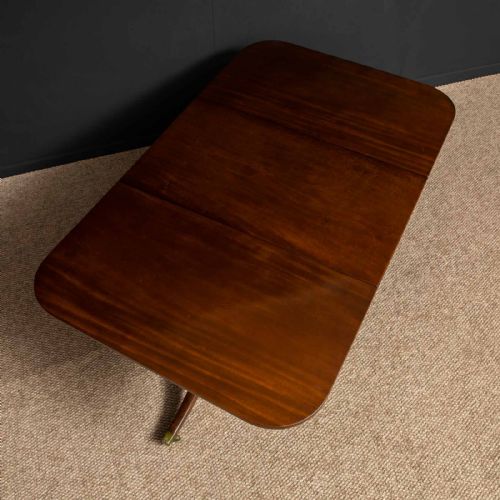 REGENCY REVIVAL MAHOGANY DINING TABLE - ADDITIONAL PHOTO 18