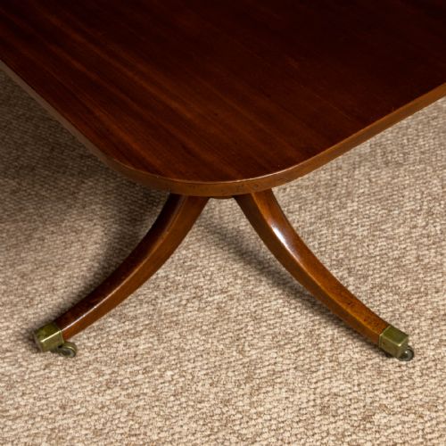 REGENCY REVIVAL MAHOGANY DINING TABLE - ADDITIONAL PHOTO 19