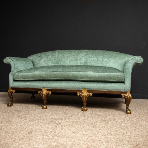 18TH CENTURY STYLE WALNUT SOFA - ADDITIONAL PHOTO 2
