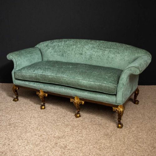 18TH CENTURY STYLE WALNUT SOFA - ADDITIONAL PHOTO 6