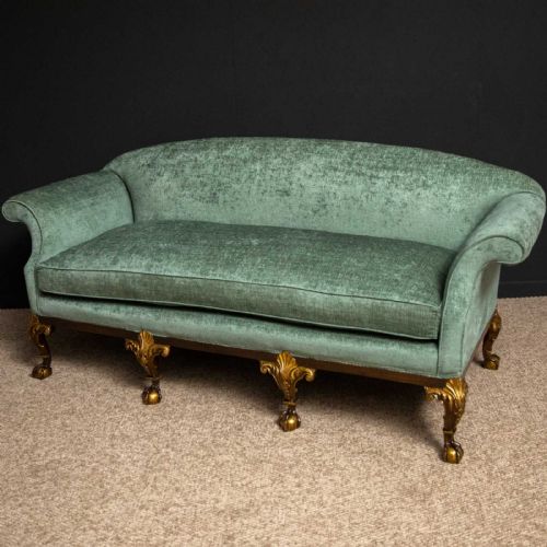 18TH CENTURY STYLE WALNUT SOFA - ADDITIONAL PHOTO 7