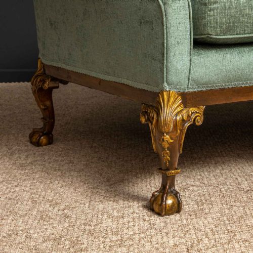 18TH CENTURY STYLE WALNUT SOFA - ADDITIONAL PHOTO 9