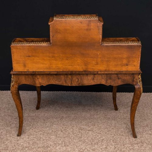 VICTORIAN WALNUT BONHUER DE JOUR - ADDITIONAL PHOTO 27