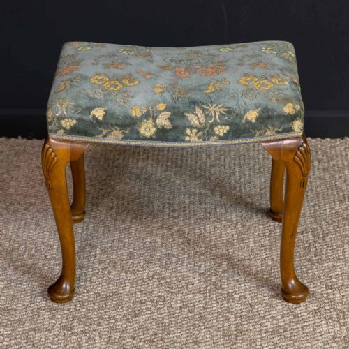 WALNUT DRESSING STOOL - ADDITIONAL PHOTO 2