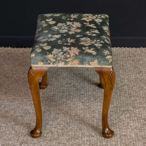 WALNUT DRESSING STOOL - ADDITIONAL PHOTO 3
