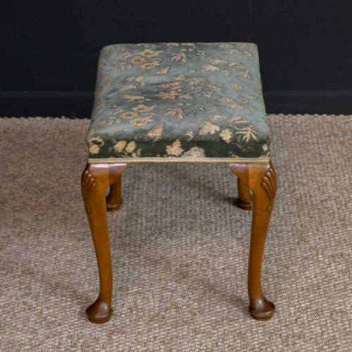 WALNUT DRESSING STOOL - ADDITIONAL PHOTO 4