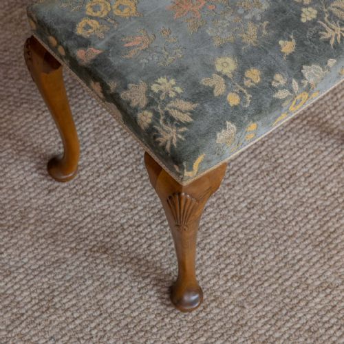 WALNUT DRESSING STOOL - ADDITIONAL PHOTO 5
