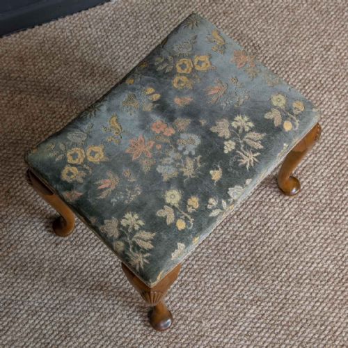 WALNUT DRESSING STOOL - ADDITIONAL PHOTO 6