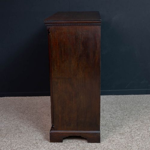 GEORGIAN OAK CHEST OF DRAWERS - ADDITIONAL PHOTO 12