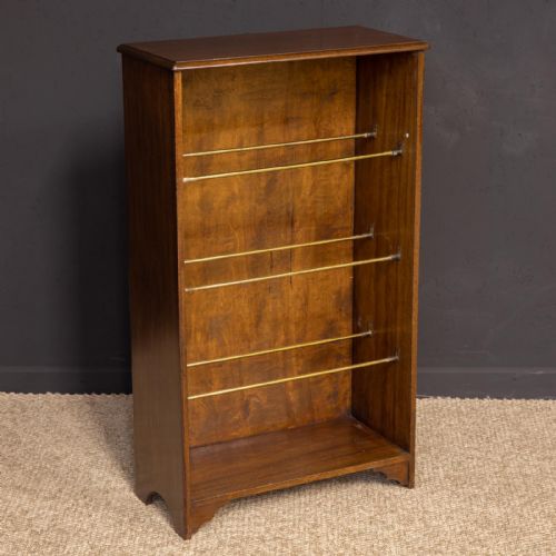 mahogany shoe rack - CATEGORY: ANTIQUE FURNITURE - DATED 1920