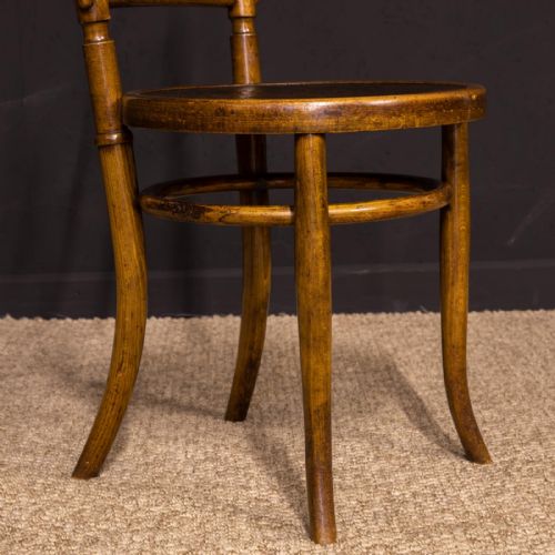 SET OF FOUR EDWARDIAN BENTWOOD CHAIRS - ADDITIONAL PHOTO 8