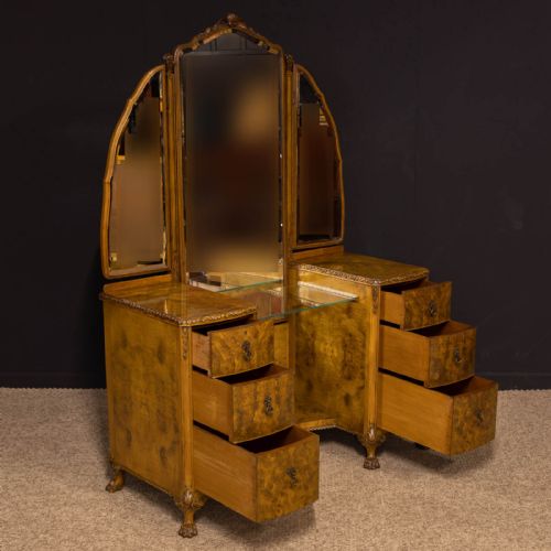 WALNUT DRESSING MIRROR BY BERICK - ADDITIONAL PHOTO 11