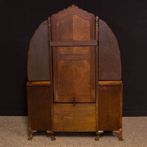 WALNUT DRESSING MIRROR BY BERICK - ADDITIONAL PHOTO 13