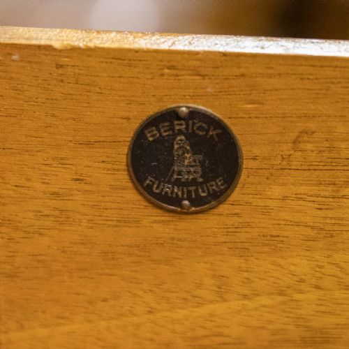 WALNUT DRESSING MIRROR BY BERICK - ADDITIONAL PHOTO 17