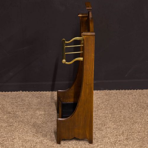 EDWARDIAN OAK STICK STAND - ADDITIONAL PHOTO 1