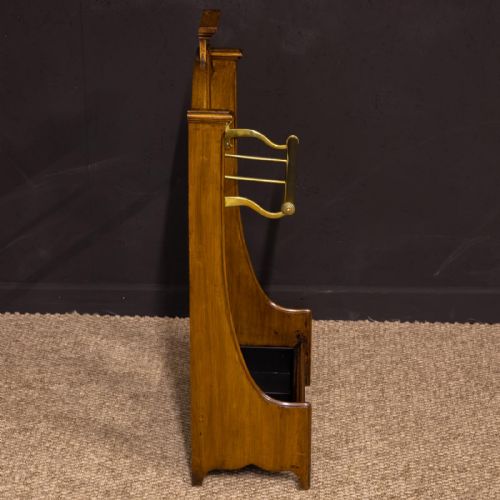 EDWARDIAN OAK STICK STAND - ADDITIONAL PHOTO 6
