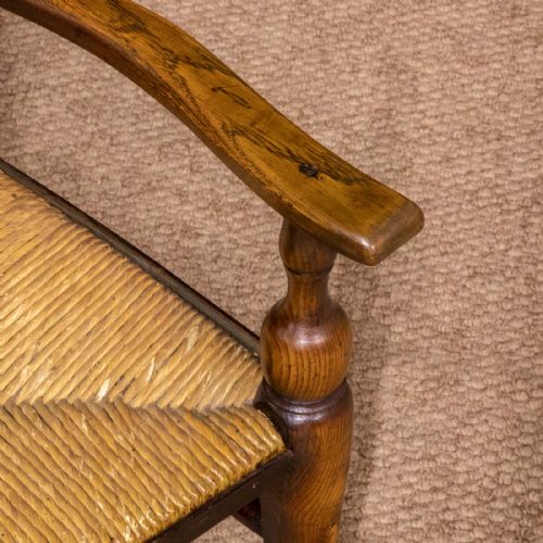 SET OF EIGHT GEORGIAN LANCASHIRE SPINDLEBACK CHAIRS - ADDITIONAL PHOTO 5