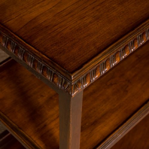 EDWARDIAN WALNUT DUMBWAITER - ADDITIONAL PHOTO 8