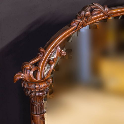 MID VICTORIAN MAHOGANY SIDEBOARD - ADDITIONAL PHOTO 3