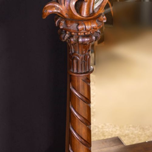 MID VICTORIAN MAHOGANY SIDEBOARD - ADDITIONAL PHOTO 6