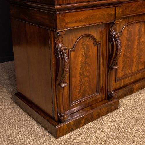 MID VICTORIAN MAHOGANY SIDEBOARD - ADDITIONAL PHOTO 11