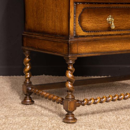 OAK BUREAU BOOKCASE - ADDITIONAL PHOTO 7
