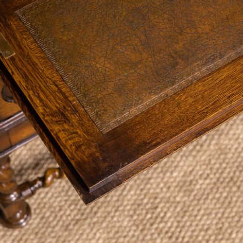 OAK BUREAU BOOKCASE - ADDITIONAL PHOTO 10