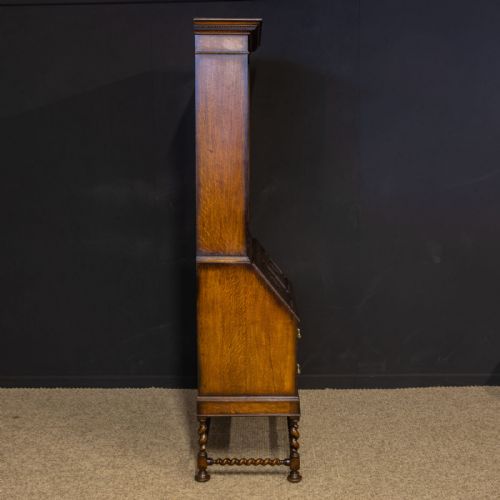 OAK BUREAU BOOKCASE - ADDITIONAL PHOTO 14