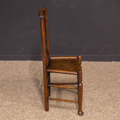 SET OF EIGHT GEORGIAN LADDERBACK CHAIRS - ADDITIONAL PHOTO 5