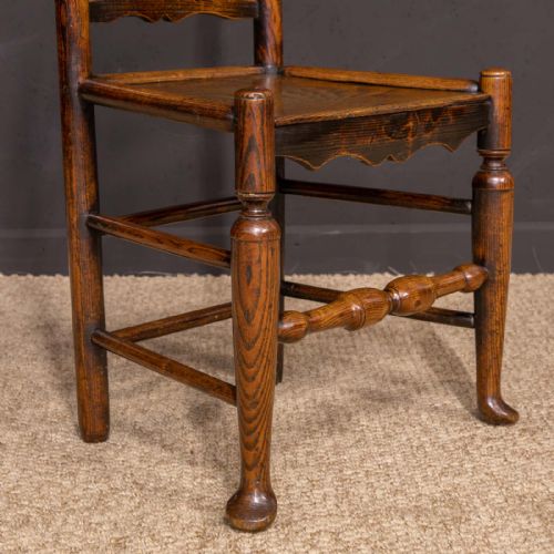 SET OF EIGHT GEORGIAN LADDERBACK CHAIRS - ADDITIONAL PHOTO 11