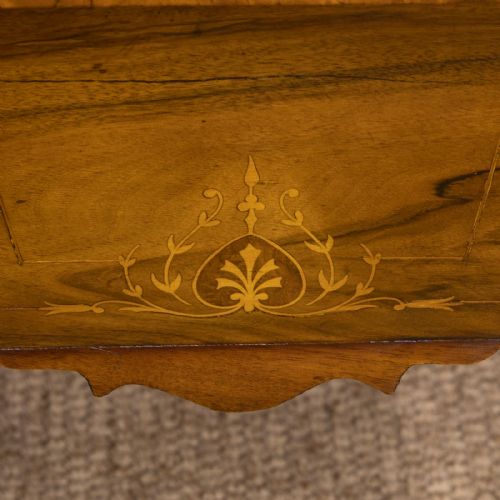 VICTORIAN WALNUT SEWING TABLE - ADDITIONAL PHOTO 2