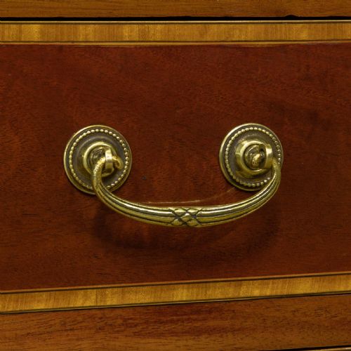 LATE VICTORIAN SHERATON REVIVAL ROLL TOP DESK - ADDITIONAL PHOTO 10