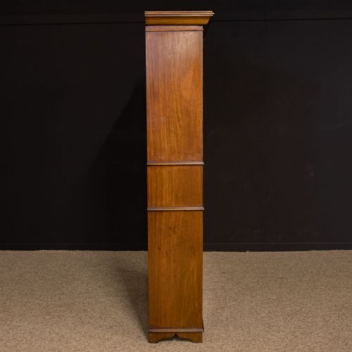 EDWARDIAN MAHOGANY BOOKCASE - ADDITIONAL PHOTO 13