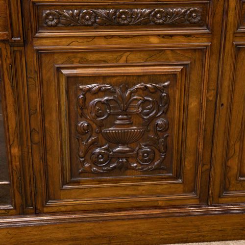EDWARDIAN ROSEWOOD LONG BOOKCASE FROM HARRODS MANCHESTER - ADDITIONAL PHOTO 28