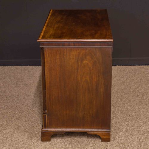 SMALL GEORGE 3RD MAHOGANY CHEST OF DRAWERS - ADDITIONAL PHOTO 15