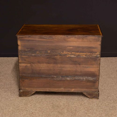 SMALL GEORGE 3RD MAHOGANY CHEST OF DRAWERS - ADDITIONAL PHOTO 16