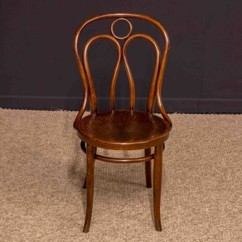 SET OF FOUR EDWARDIAN KOHN BENTWOOD CHAIRS - ADDITIONAL PHOTO 5