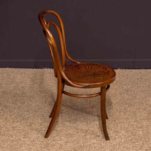 SET OF FOUR EDWARDIAN KOHN BENTWOOD CHAIRS - ADDITIONAL PHOTO 8