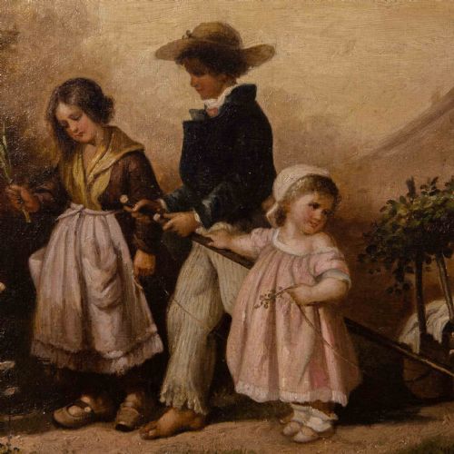 VICTORIAN OIL PAINTING - ADDITIONAL PHOTO 6