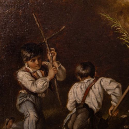 VICTORIAN OIL PAINTING - ADDITIONAL PHOTO 8
