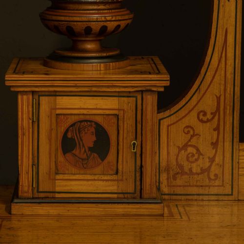 VICTORIAN NEO CLASSICAL PITCH PINE DRESSING TABLE - ADDITIONAL PHOTO 13