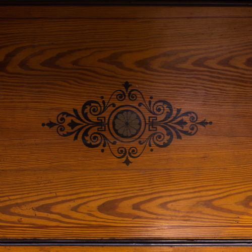 VICTORIAN NEO CLASSICAL PITCH PINE DRESSING TABLE - ADDITIONAL PHOTO 20