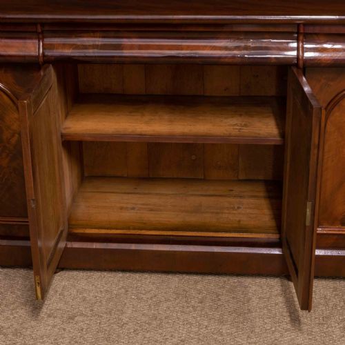 MID VICTORIAN MAHOGANY SIDEBOARD - ADDITIONAL PHOTO 5